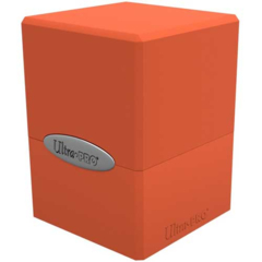 Ultra Pro Deck Box: Pumpkin Orange Satin Cube